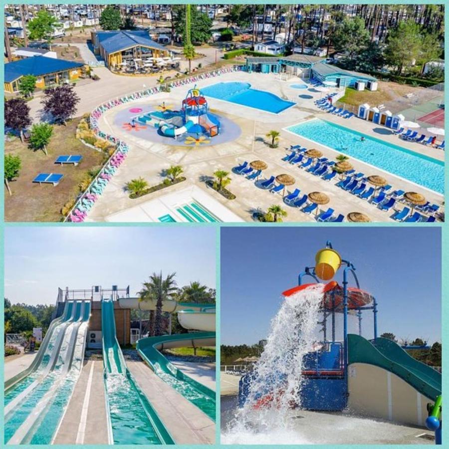Sbvacances Tout Confort 2Ch Et 1Sdb, Environnement Calme Et Verdoyant Dans Camping 4 Etoiles Saint-Julien-en-Born Exterior photo